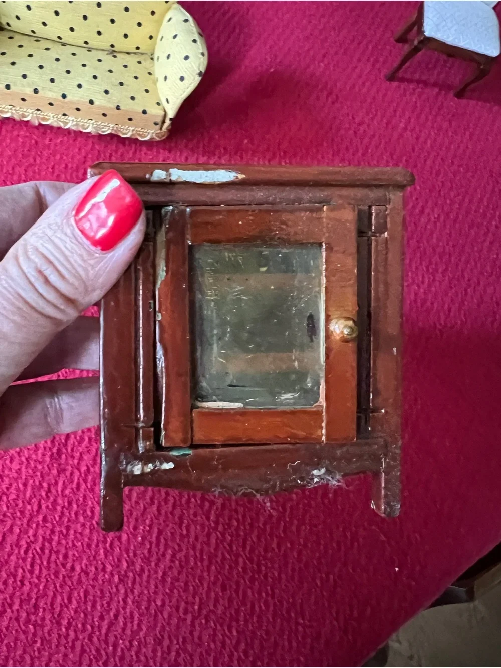 Vintage Doll House Miniature Furniture - Home Accents